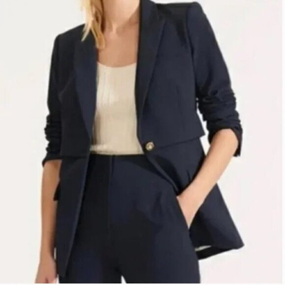Veronica Beard Mori Dickey Jacket Navy Blue Size 4 NWT - Picture 12 of 16